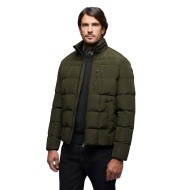 Ανδρικό Μπουφάν Αδιάβροχο Χακί M3628D T2965 F1738 MAGNETE SHORT Geox