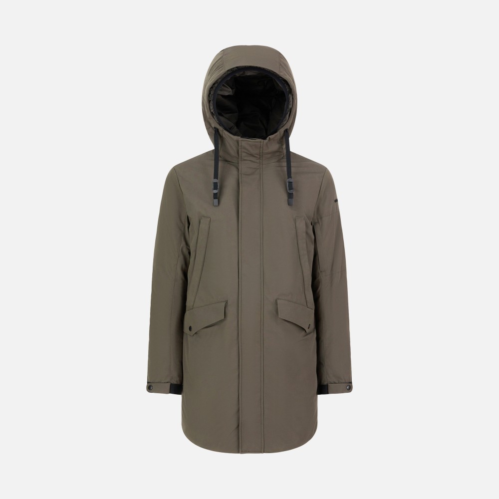 GEOX</br>Ανδρικό Μπουφάν Παρκά Αδιάβροχο Χακί M3628N T3031 F3462 VELLETRI Geox GEOX</br>Ανδρικό Μπουφάν Παρκά Αδιάβροχο Χακί M3628N T3031 F3462 VELLETRI Geox