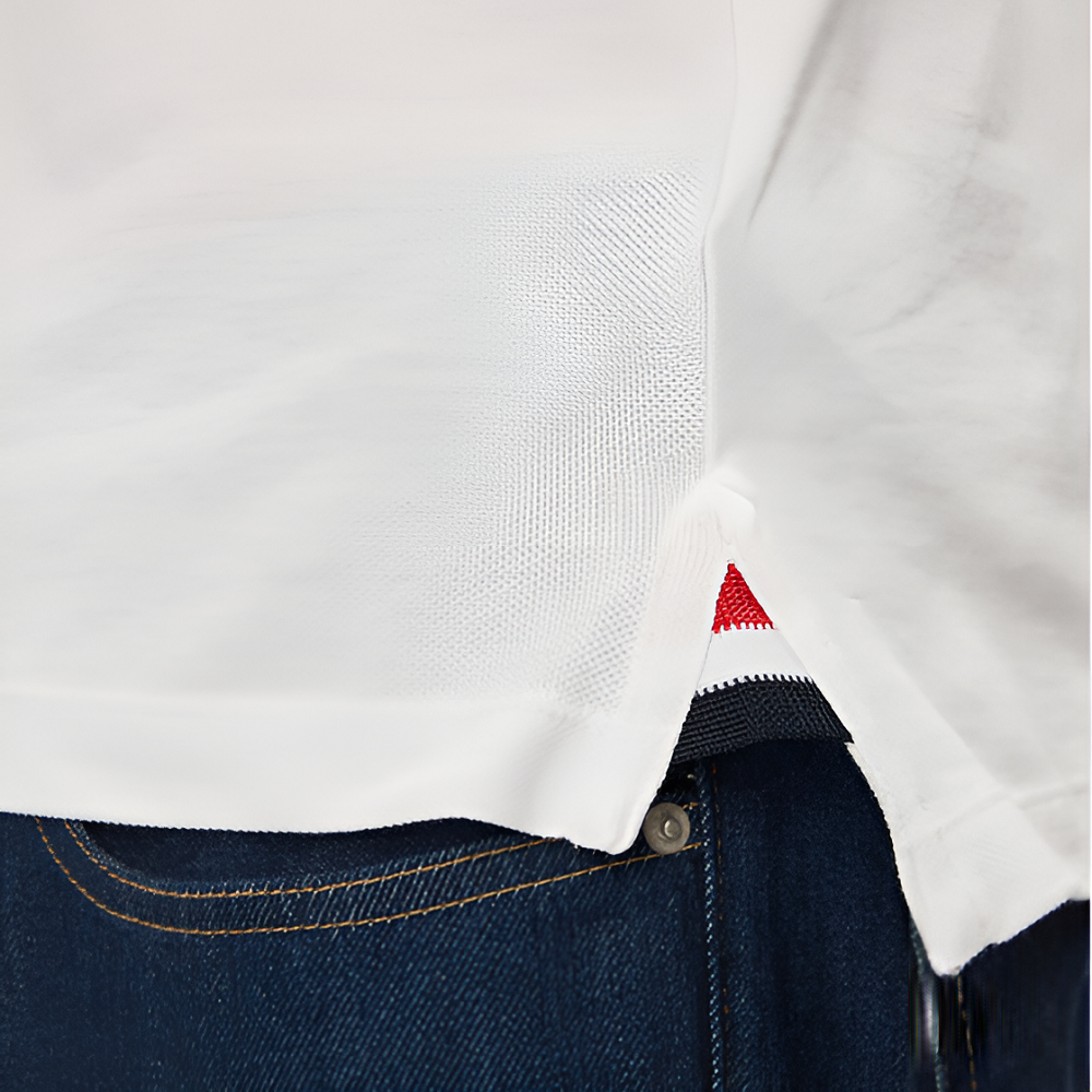 GEOX</br>Ανδρικό Polo T-shirt Λευκό M4510L T2649 F1492 Geox
