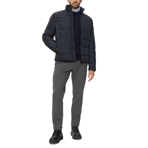 Ανδρικό Μπουφάν Αδιάβροχο Μπλε MAGNETE SHORT JACKET M4628D T3144 F1624 Geox