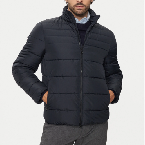 Ανδρικό Μπουφάν Αδιάβροχο Μπλε MAGNETE SHORT JACKET M4628D T3144 F1624 Geox