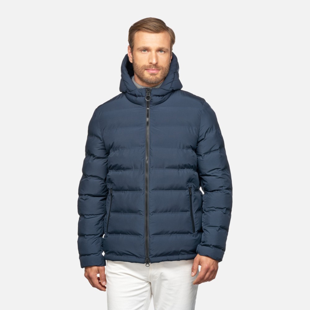 GEOX</br>Ανδρικό Μπουφάν Αδιάβροχο Μπλε SPHERICA RIETI MID JACKET M4629C T3128 F1624 Geox GEOX</br>Ανδρικό Μπουφάν Αδιάβροχο Μπλε SPHERICA RIETI MID JACKET M4629C T3128 F1624 Geox