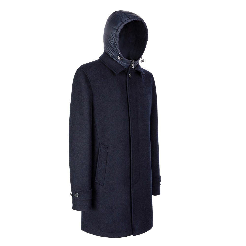GEOX</br>Geox MONREALE LONG COAT M5615E T3303 F1624 Ανδρικό Παλτό Μάλλινο Μπλε GEOX</br>Geox MONREALE LONG COAT M5615E T3303 F1624 Ανδρικό Παλτό Μάλλινο Μπλε
