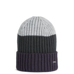 GEOX</br>Geox YVAN BEANIE M5660C T3312 F4636 Ανδρικός Σκούφος Γκρι/Πράσινο/Μπλε
