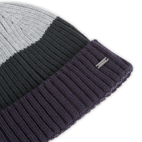 Geox YVAN BEANIE M5660C T3312 F4636 Ανδρικός Σκούφος Γκρι/Πράσινο/Μπλε