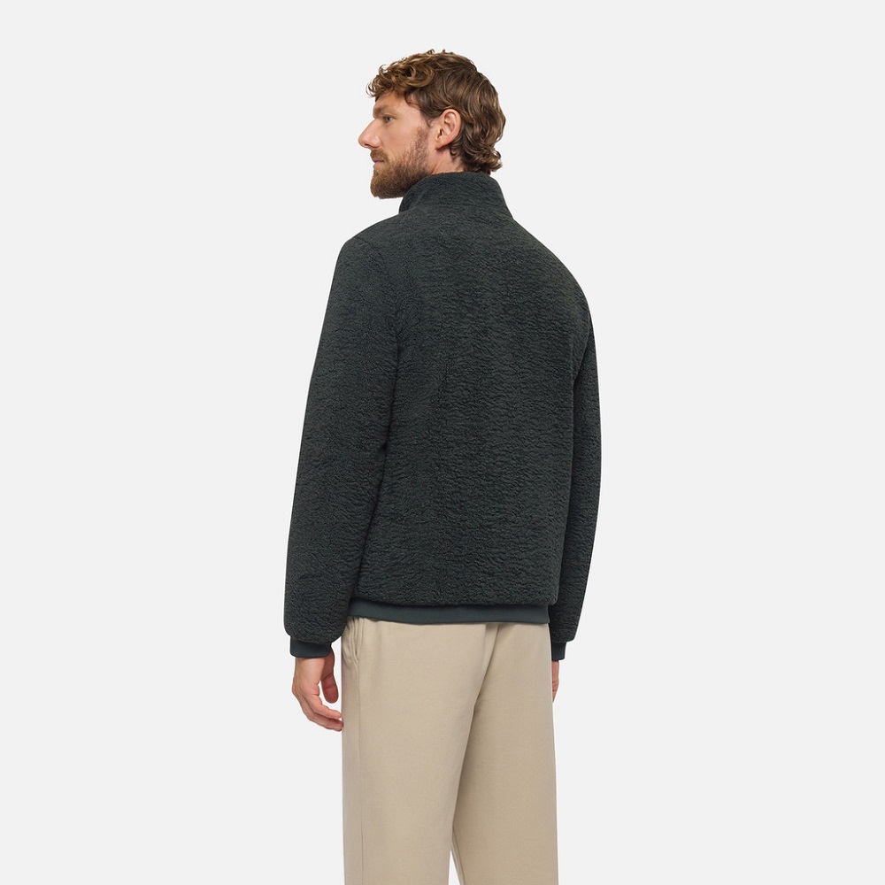 GEOX</br>Geox SWEATER Reversible Double Face M5675E TC213 F1653 Ανδρικό Μπουφάν Διπλής Όψεως Χακί GEOX</br>Geox SWEATER Reversible Double Face M5675E TC213 F1653 Ανδρικό Μπουφάν Διπλής Όψεως Χακί