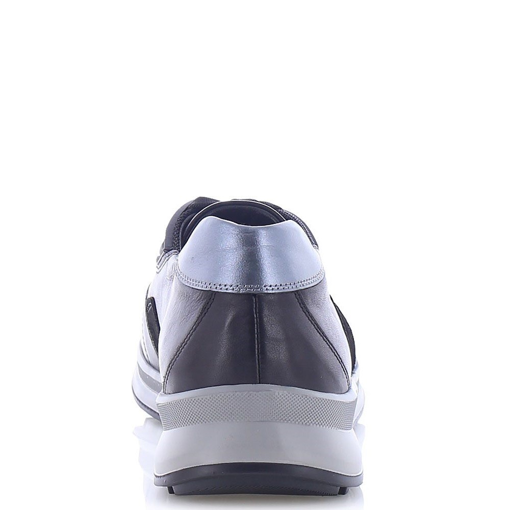 BOSS</br>Ανδρικά Sneakers Μαύρο Δέρμα M6298 SPORTY Boss BOSS</br>Ανδρικά Sneakers Μαύρο Δέρμα M6298 SPORTY Boss