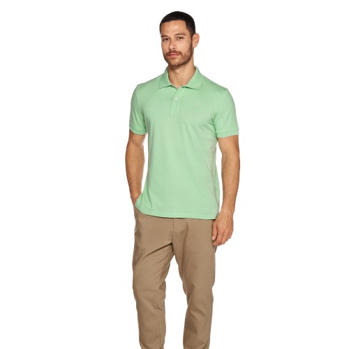 Geox M6511B T3360 F4643 Ανδρικό Polo T-shirt Βεραμάν