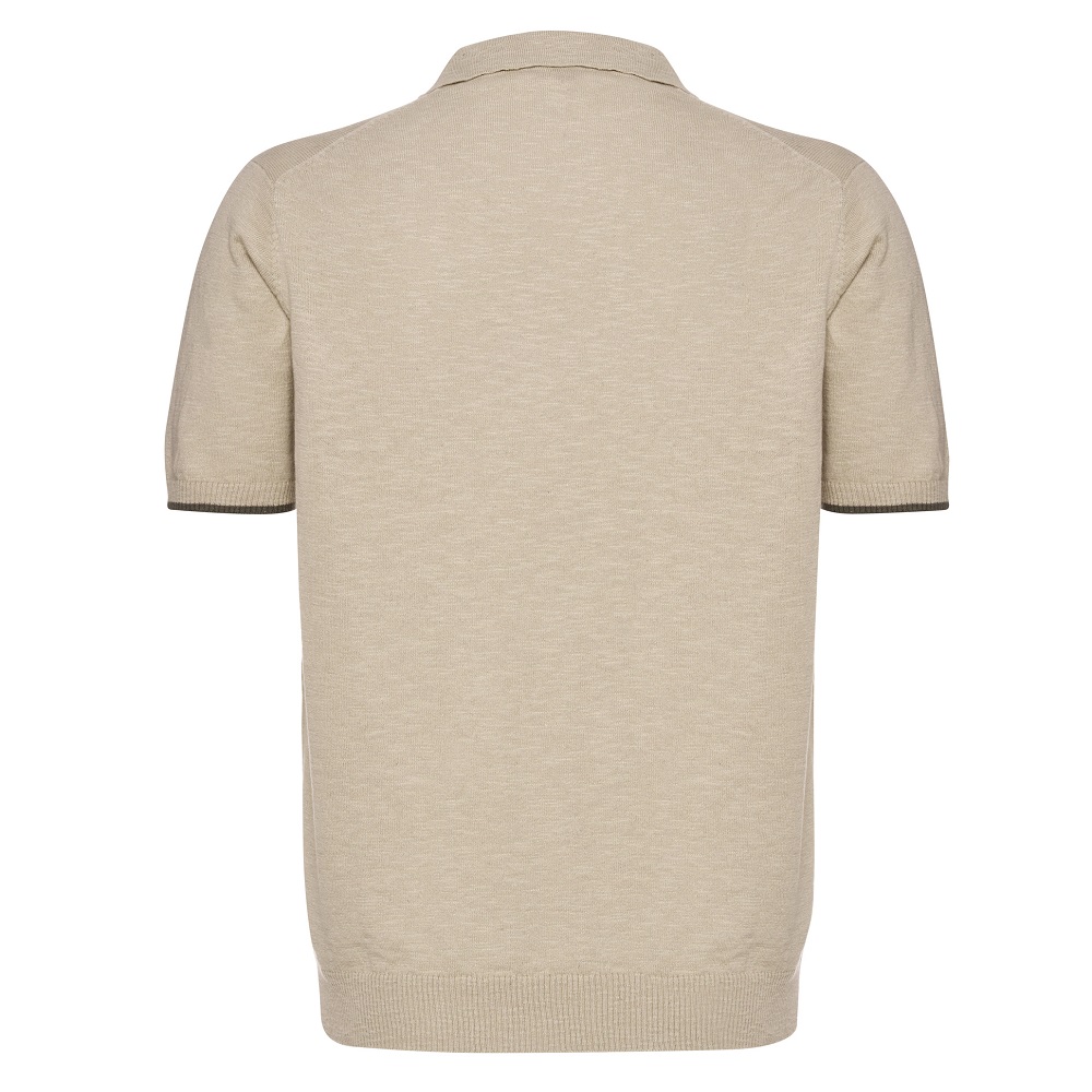 GEOX</br>Geox M6570B T3353 F5241 Ανδρικό Polo T-shirt Μπεζ