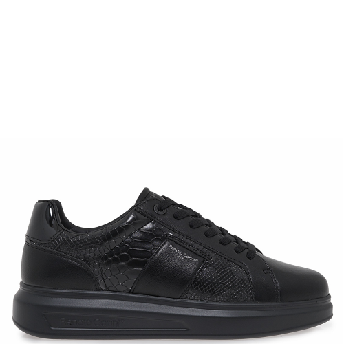 Renato Garini MARCELLO-630 Ανδρικά Sneakers Μαύρο Φίδι/Μαύρο Βερνί  Renato Garini MARCELLO-630 Ανδρικά Sneakers Μαύρο Φίδι/Μαύρο Βερνί