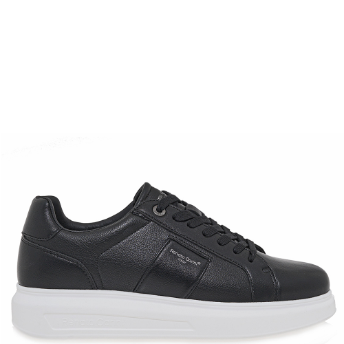 Renato Garini MARCELLO-630 Ανδρικά Sneakers Μαύρο/Μαύρο Grain/Λευκό Renato Garini MARCELLO-630 Ανδρικά Sneakers Μαύρο/Μαύρο Grain/Λευκό