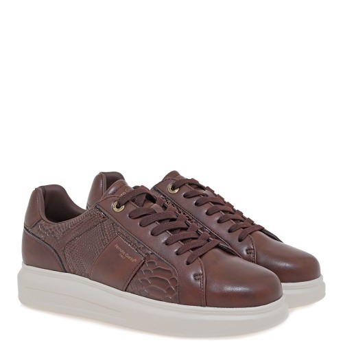 Renato Garini MARCELLO-630 Ανδρικά Sneakers Καφέ/Καφέ Φίδι Renato Garini MARCELLO-630 Ανδρικά Sneakers Καφέ/Καφέ Φίδι
