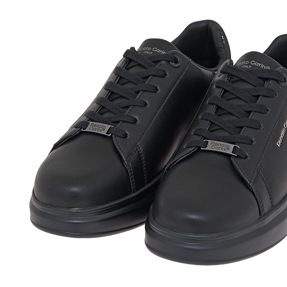 RENATO GARINI</br>Renato Garini MARCELLO-724WM Ανδρικά Sneakers Μαύρο Ματ/Μαύρο Βερνί RENATO GARINI</br>Renato Garini MARCELLO-724WM Ανδρικά Sneakers Μαύρο Ματ/Μαύρο Βερνί