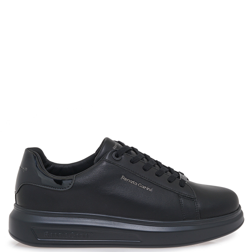 Renato Garini MARCELLO-724WM Ανδρικά Sneakers Μαύρο Ματ/Μαύρο Βερνί Renato Garini MARCELLO-724WM Ανδρικά Sneakers Μαύρο Ματ/Μαύρο Βερνί