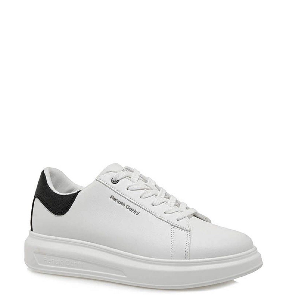 RENATO GARINI</br>Ανδρικά Sneakers Λευκό/Μαύρο MARCELLO-9-024VFG Renato Garini RENATO GARINI</br>Ανδρικά Sneakers Λευκό/Μαύρο MARCELLO-9-024VFG Renato Garini