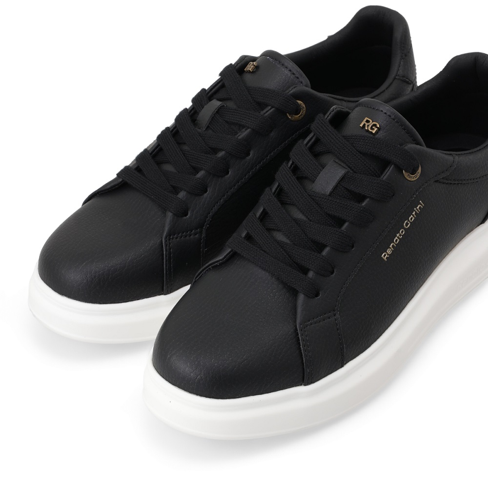 RENATO GARINI</br>Renato Garini MARCELLO-911M Ανδρικά Sneakers Μαύρο Grain RENATO GARINI</br>Renato Garini MARCELLO-911M Ανδρικά Sneakers Μαύρο Grain