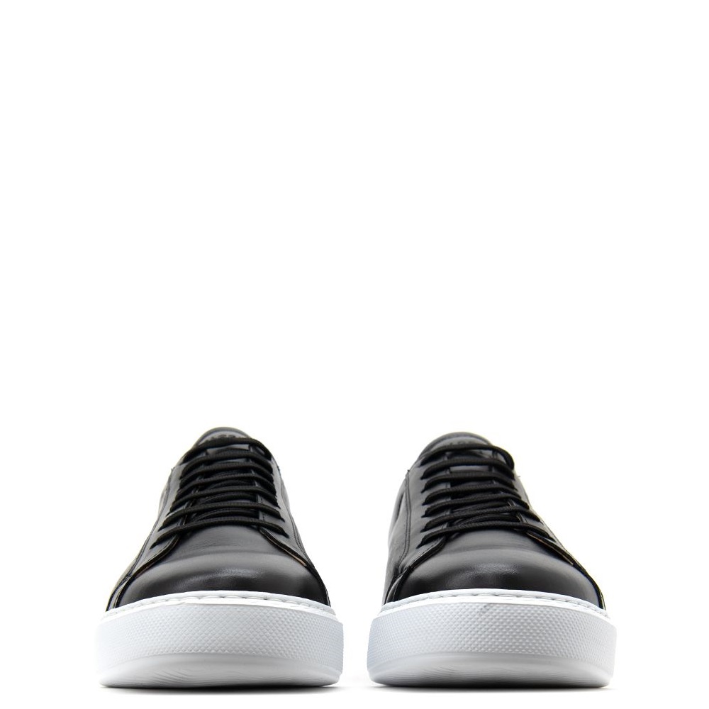 KALOGIROU</br>Ανδρικά Sneakers Μαύρο Δέρμα MAX PILOT 4.0 Kalogirou