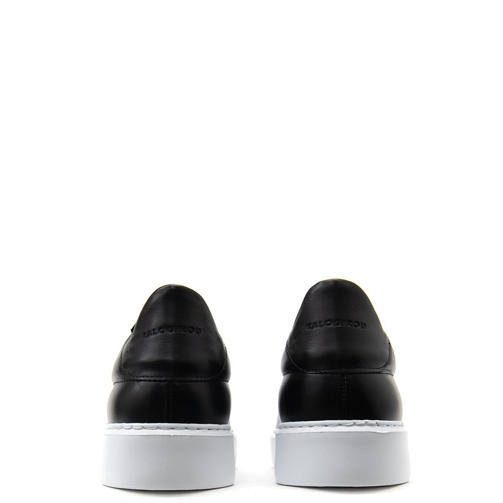 KALOGIROU</br>Ανδρικά Sneakers Μαύρο Δέρμα MAX PILOT 4.0 Kalogirou
