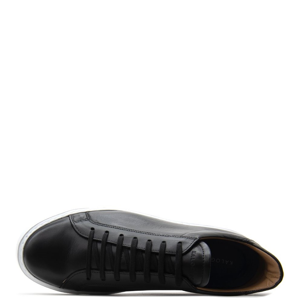 KALOGIROU</br>Ανδρικά Sneakers Μαύρο Δέρμα MAX PILOT 4.0 Kalogirou