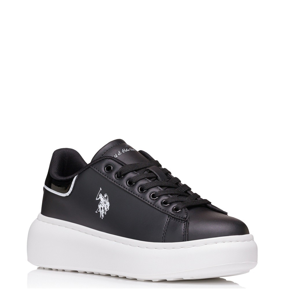 U.S. POLO ASSN.</br>Γυναικεία Sneakers Μαύρο MEGHAN001-BLK U.S. Polo Assn. U.S. POLO ASSN.</br>Γυναικεία Sneakers Μαύρο MEGHAN001-BLK U.S. Polo Assn.