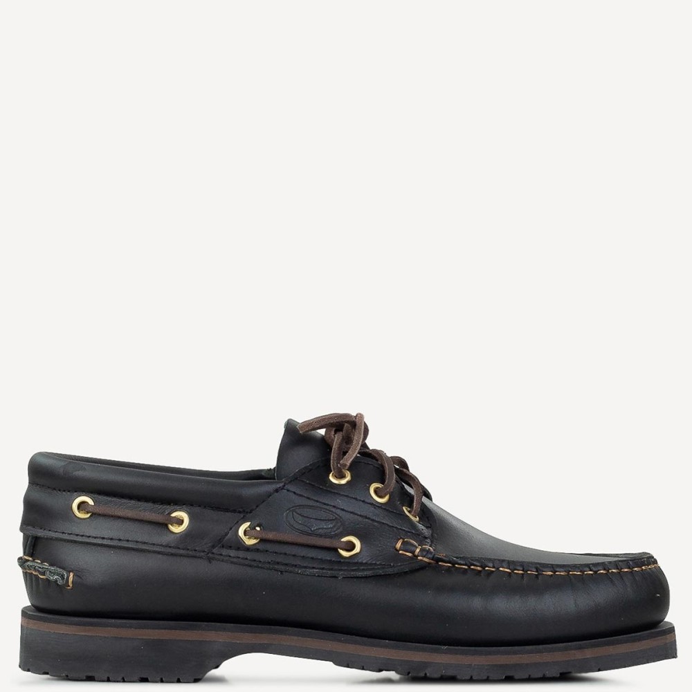 SEA & CITY</br>Ανδρικά Boat-shoes/Ιστιοπλοϊκά Μαύρο Δέρμα C55 MEMPHIS Sea & City SEA & CITY</br>Ανδρικά Boat-shoes/Ιστιοπλοϊκά Μαύρο Δέρμα C55 MEMPHIS Sea & City
