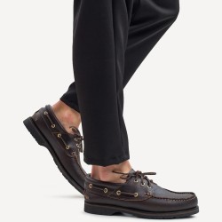 Ανδρικά Boat-shoes/Ιστιοπλοϊκά Καφέ Δέρμα C55 MEMPHIS Sea & City