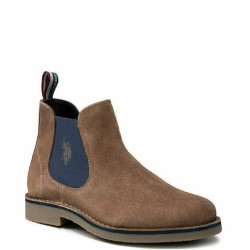 Ανδρικά Μποτάκια Πούρο Suede Chelsea MUST001-TAU001 U.S. Polo Assn.