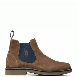 Ανδρικά Μποτάκια Πούρο Suede Chelsea MUST001-TAU001 U.S. Polo Assn.