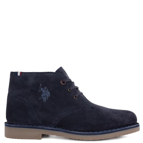 Ανδρικά Μποτάκια Μπλε Suede MUST002-DBL002 U.S. Polo Assn. Ανδρικά Μποτάκια Μπλε Suede MUST002-DBL002 U.S. Polo Assn.