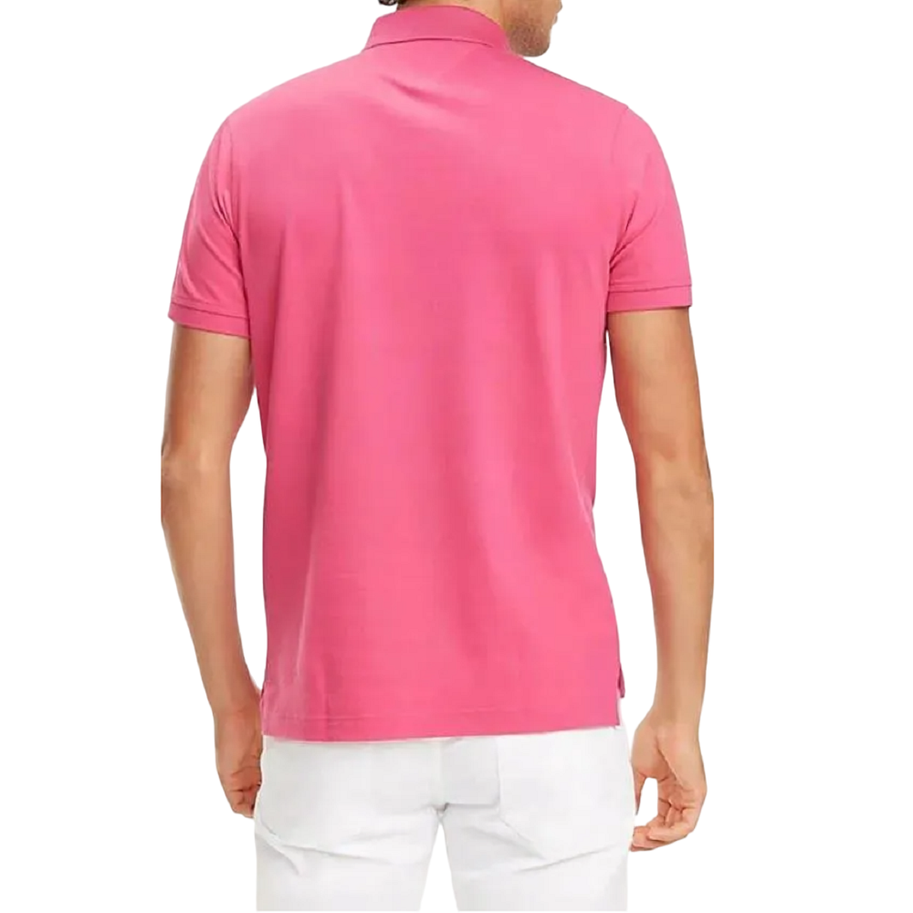 TOMMY HILFIGER</br>Ανδρικό Polo T-shirt Φούξια Slim MW0MW09732-666 Tommy Hilfiger TOMMY HILFIGER</br>Ανδρικό Polo T-shirt Φούξια Slim MW0MW09732-666 Tommy Hilfiger