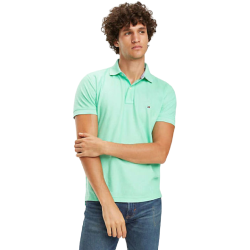 Ανδρικό Polo T-shirt Βεραμάν Regular MW0MW09733-377 Tommy Hilfiger