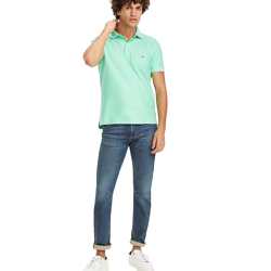Ανδρικό Polo T-shirt Βεραμάν Regular MW0MW09733-377 Tommy Hilfiger