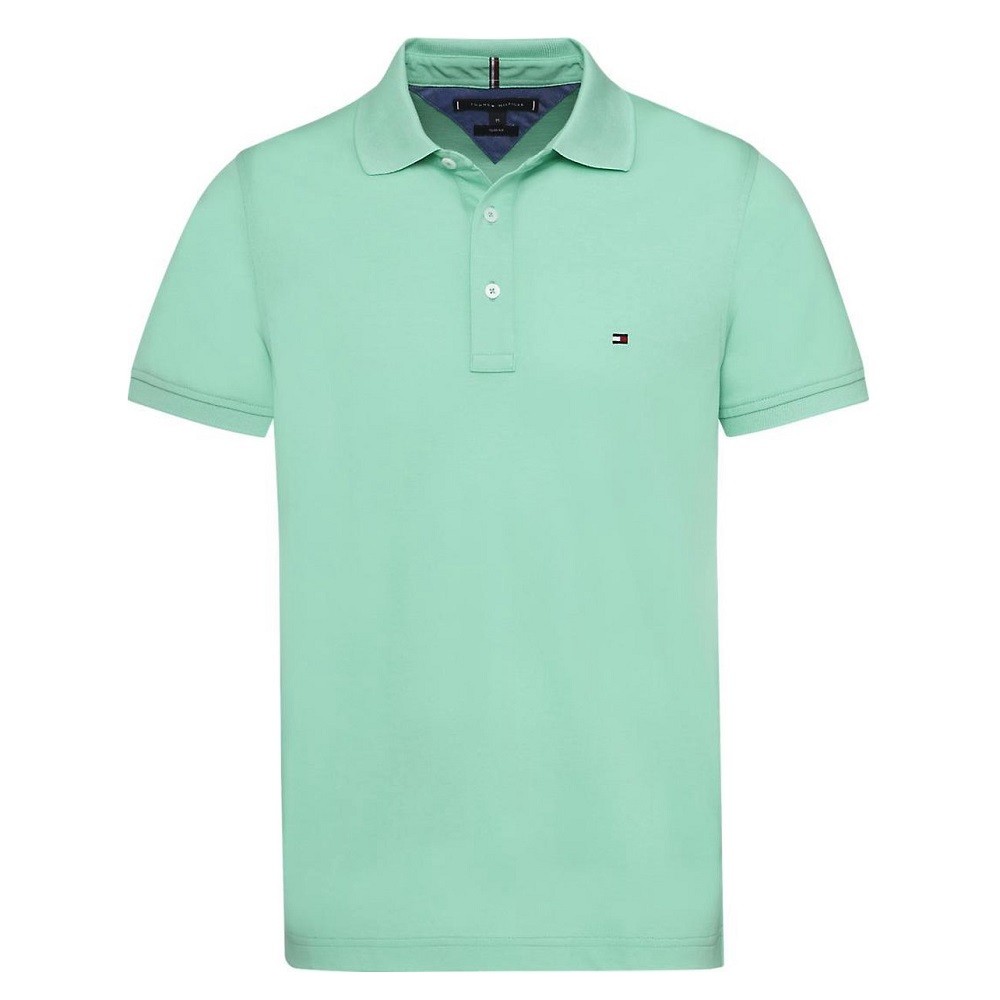 TOMMY HILFIGER</br>Ανδρικό Polo T-shirt Βεραμάν Regular MW0MW09733-377 Tommy Hilfiger TOMMY HILFIGER</br>Ανδρικό Polo T-shirt Βεραμάν Regular MW0MW09733-377 Tommy Hilfiger