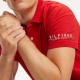 TOMMY HILFIGER</br>Ανδρικό Polo T-shirt Κόκκινο Regular MW0MW10126-611 Tommy Hilfiger TOMMY HILFIGER</br>Ανδρικό Polo T-shirt Κόκκινο Regular MW0MW10126-611 Tommy Hilfiger