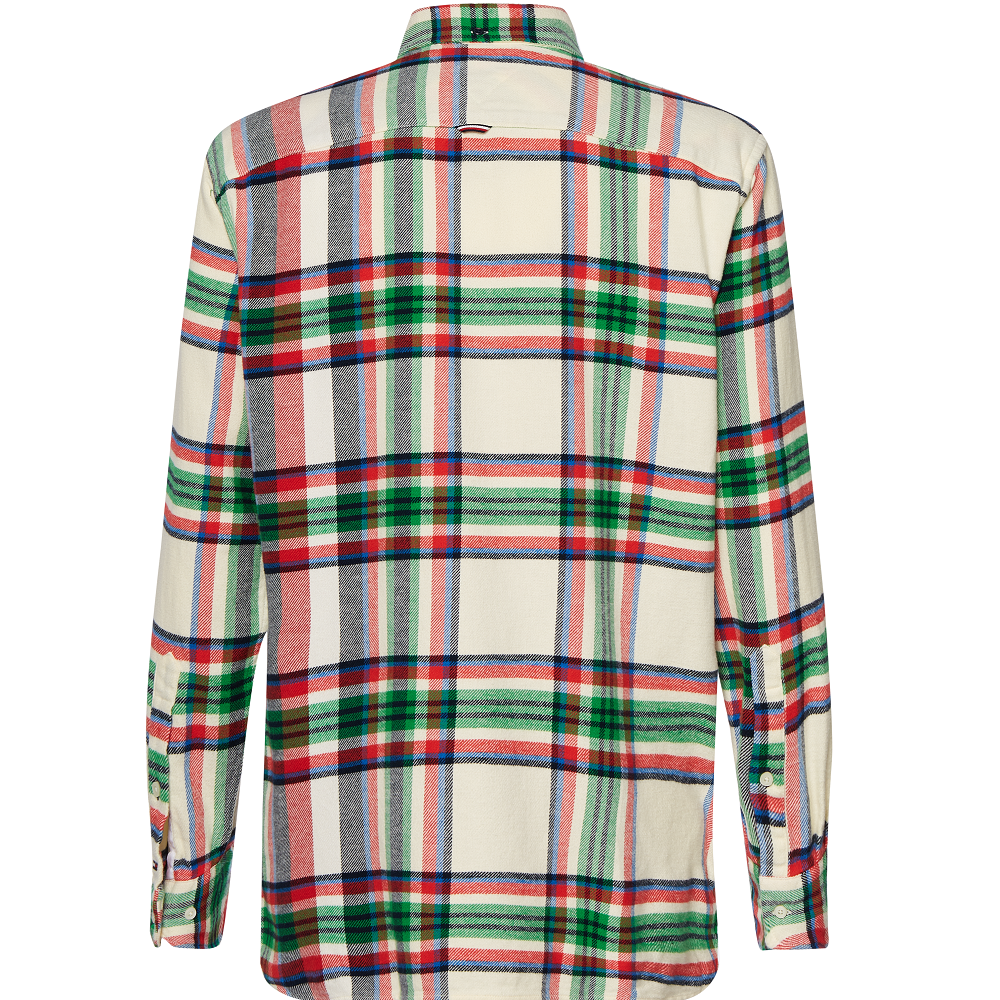 TOMMY HILFIGER</br>Ανδρικό Πουκάμισο Πράσινο Multi Καρό Relaxed MW0MW10715-OLZ Tommy Hilfiger TOMMY HILFIGER</br>Ανδρικό Πουκάμισο Πράσινο Multi Καρό Relaxed MW0MW10715-OLZ Tommy Hilfiger