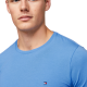 TOMMY HILFIGER</br>Ανδρικό T-shirt Γαλάζιο Stretch Extra Slim Fit MW0MW10800-C30 Tommy Hilfiger