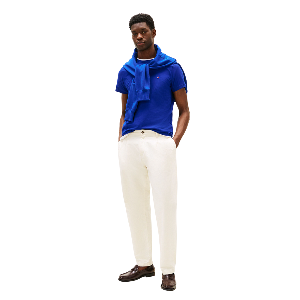 TOMMY HILFIGER</br>Ανδρικό T-shirt Μπλε Ηλεκτρίκ Core Stretch Slim Fit MW0MW10800-D03 Tommy Hilfiger TOMMY HILFIGER</br>Ανδρικό T-shirt Μπλε Ηλεκτρίκ Core Stretch Slim Fit MW0MW10800-D03 Tommy Hilfiger