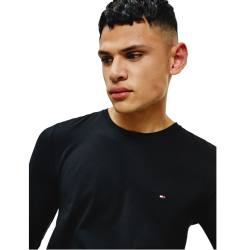 Ανδρικό T-shirt Μαύρο Slim MW0MW10804-BDS Tommy Hilfiger