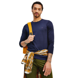 Ανδρικό T-shirt Μπλε Slim MW0MW10804-DW5 Tommy Hilfiger