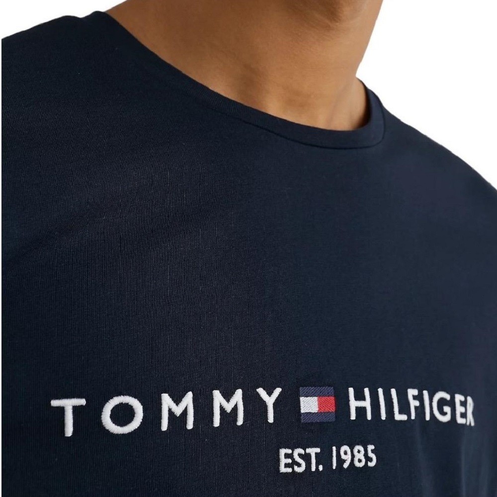 TOMMY HILFIGER</br>Ανδρικό T-shirt Μπλε Slim MW0MW11465-403 Tommy Hilfiger TOMMY HILFIGER</br>Ανδρικό T-shirt Μπλε Slim MW0MW11465-403 Tommy Hilfiger