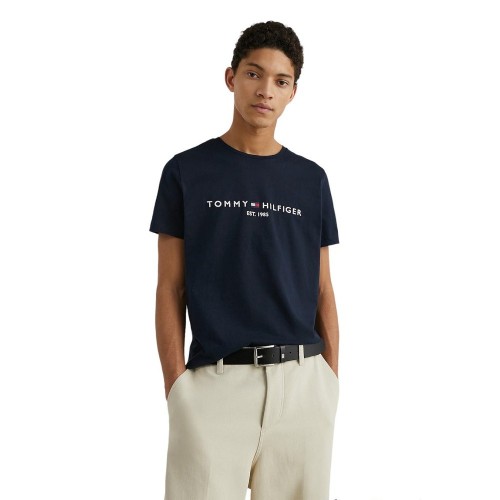 Ανδρικό T-shirt Μπλε Slim MW0MW11465-403 Tommy Hilfiger