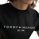 TOMMY HILFIGER</br>Ανδρικό T-shirt Μαύρο Slim MW0MW11465-BAS Tommy Hilfiger TOMMY HILFIGER</br>Ανδρικό T-shirt Μαύρο Slim MW0MW11465-BAS Tommy Hilfiger