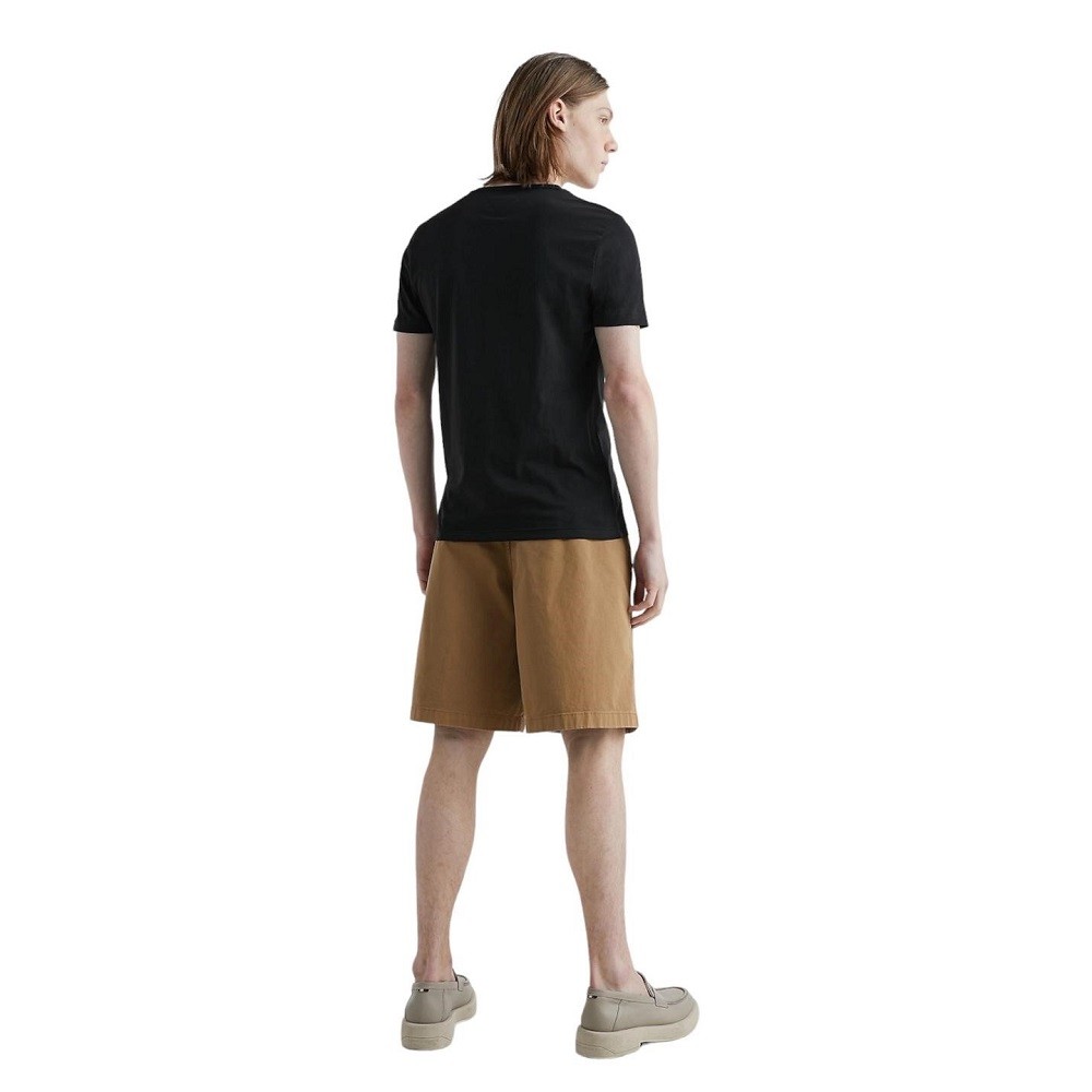 TOMMY HILFIGER</br>Ανδρικό T-shirt Μαύρο Slim MW0MW11465-BAS Tommy Hilfiger TOMMY HILFIGER</br>Ανδρικό T-shirt Μαύρο Slim MW0MW11465-BAS Tommy Hilfiger