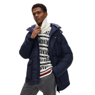 Ανδρικό Μπουφάν Παρκά Αδιάβροχο Μπλε MW0MW11484-CJM Tommy Hilfiger