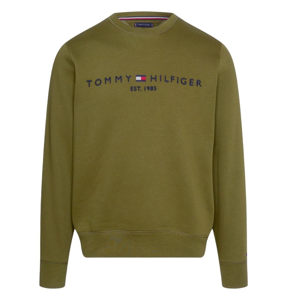 TOMMY HILFIGER</br>Ανδρικό Φούτερ Χακί MW0MW11596-MS2 Tommy Hilfiger TOMMY HILFIGER</br>Ανδρικό Φούτερ Χακί MW0MW11596-MS2 Tommy Hilfiger