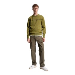 Ανδρικό Φούτερ Χακί MW0MW11596-MS2 Tommy Hilfiger