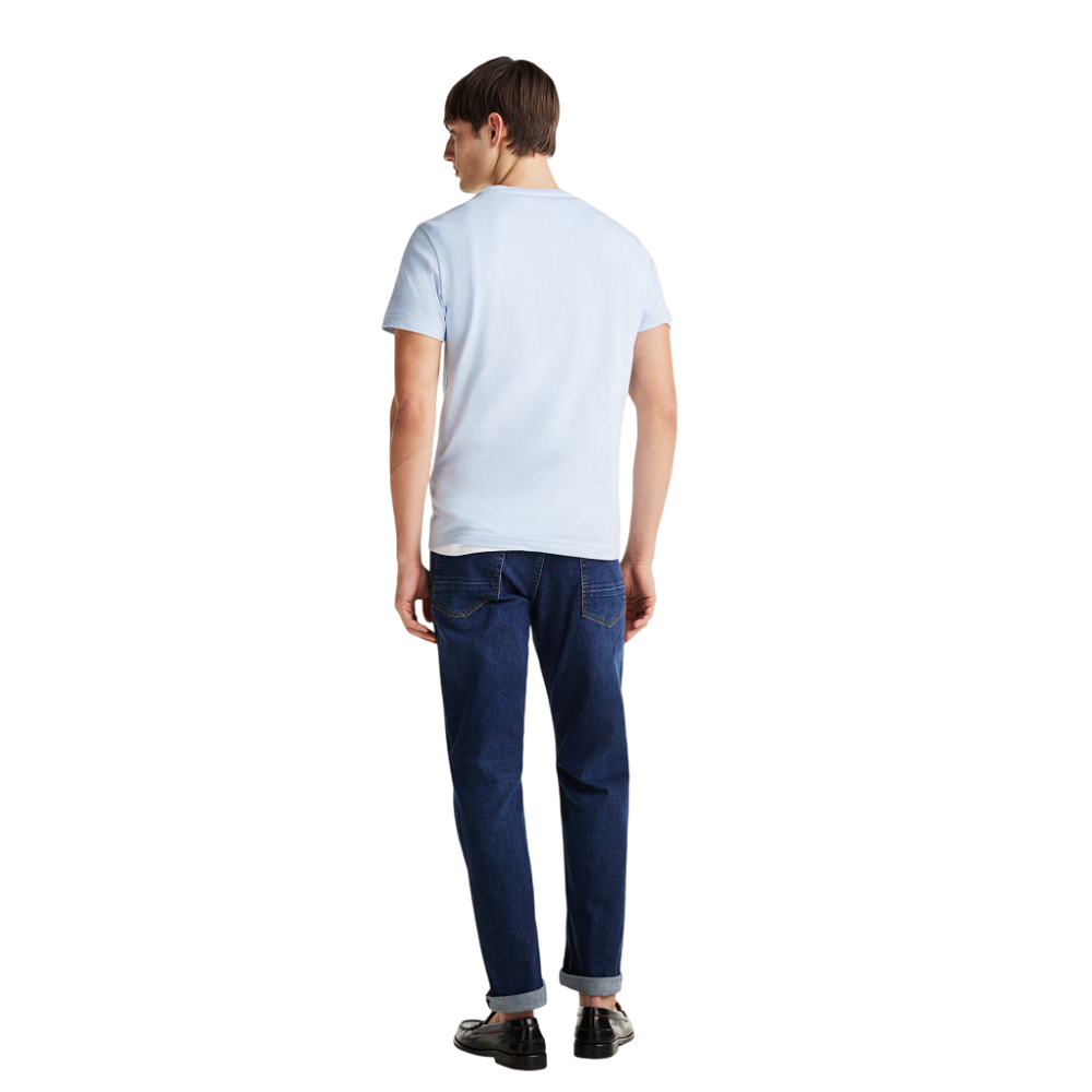 TOMMY HILFIGER</br>Tommy Hilfiger MW0MW11797-C10 Ανδρικό T-shirt Σιέλ Slim