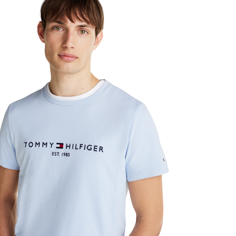TOMMY HILFIGER</br>Tommy Hilfiger MW0MW11797-C10 Ανδρικό T-shirt Σιέλ Slim