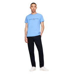 Ανδρικό T-shirt Γαλάζιο MW0MW11797-C30 Tommy Hilfiger