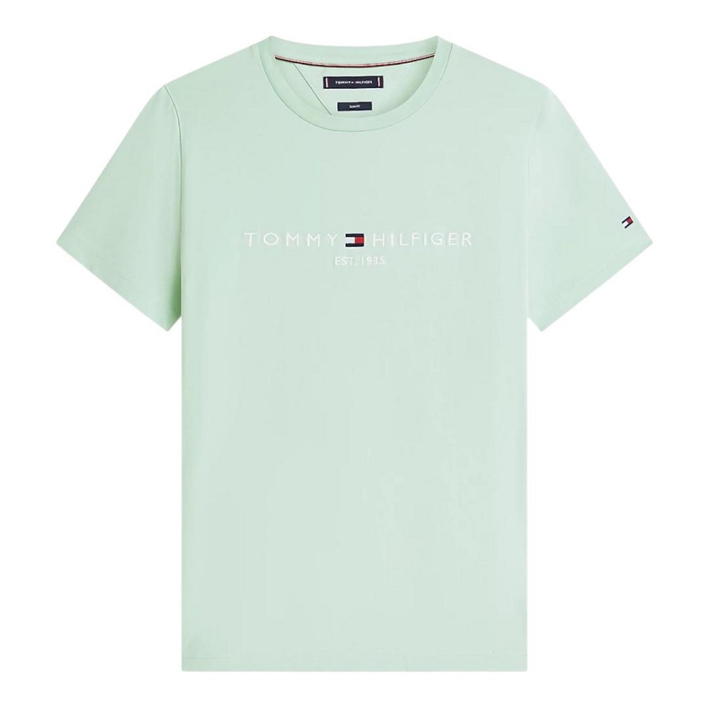 TOMMY HILFIGER</br>Tommy Hilfiger MW0MW11797-MAI Ανδρικό T-shirt Βεραμάν Slim